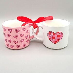 Elum Designs Valentine's Mugs (Set of 2) NWOT